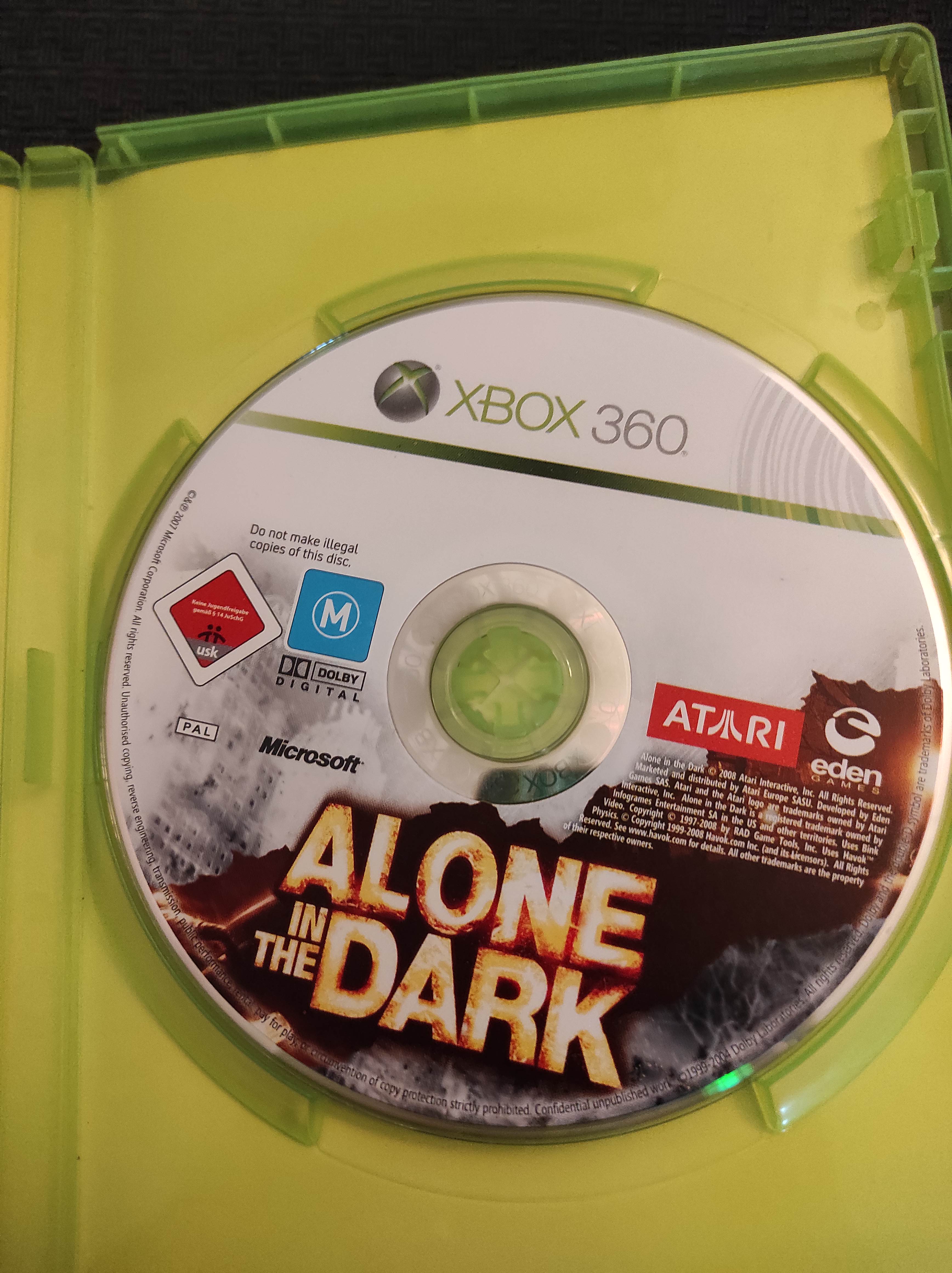 XBOX 360 Alone in the dark